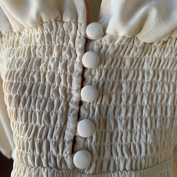 FOREVER 21 CROPPED BLOUSE - Picture 2 of 4